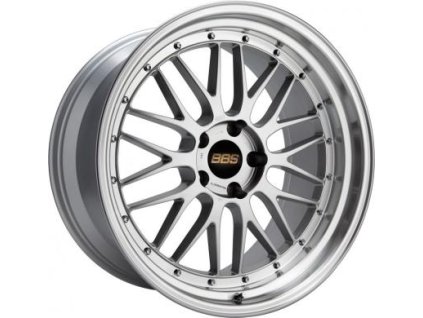 BBS LM brilliant silver/rim damondcut