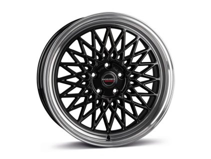 Borbet B black rim polished