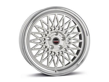 Borbet B silver rim polished