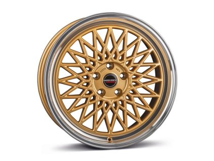 Borbet B gold rim polished