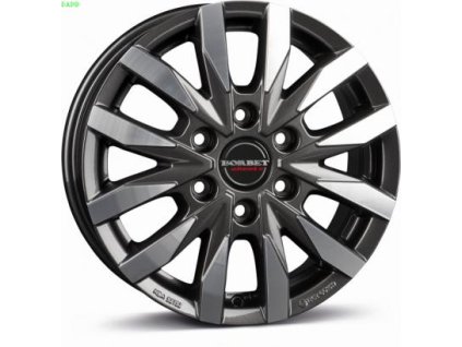 Borbet CW6 mistral antrazit leskly lesten