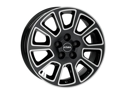 RIAL Transporter 2 diamant-schwarz frontpoliert