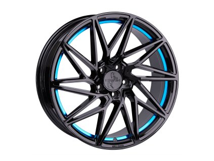Keskin KT20 BLACK PAINTED BLUE INSIDE
