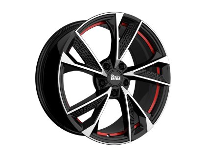MAM RS6 BLACK FRONT POLISH RED INSIDE