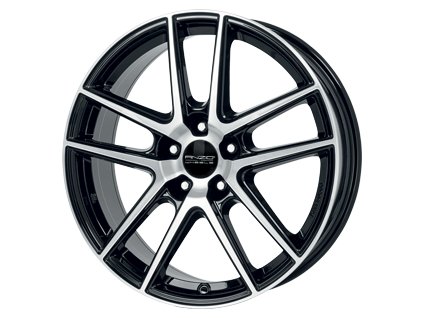 ANZIO Split diamant schwarz frontpoliert