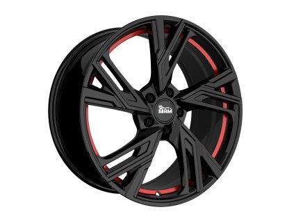 MAM RS5 BLACK PAINTED RED INSIDE