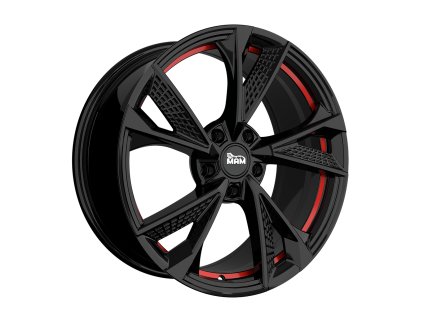 MAM RS6 BLACK PAINTED RED INSIDE