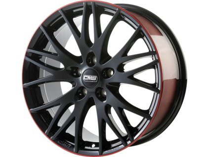 CMS C8 Black Red Gloss