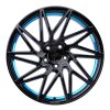 Keskin KT20 BLACK PAINTED BLUE INSIDE