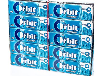 orbit peppermint 30ks karton nejkafe cz