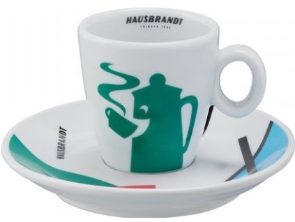 hausbrandt re design salek podsalek 2 cappuccino zeleny 120ml nejkafe cz