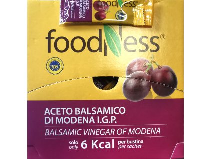 foodness balzamico aceto 100ks 5ml nejkafe cz