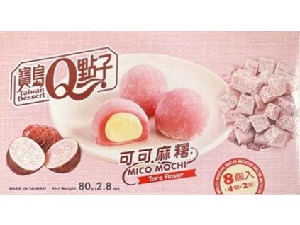 qmochi ryzove kolacky kakao taro 80g nejkafe cz