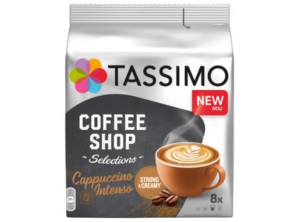 Tassimo Cappuccino Intenso 16 kapslí (8 nápojů)