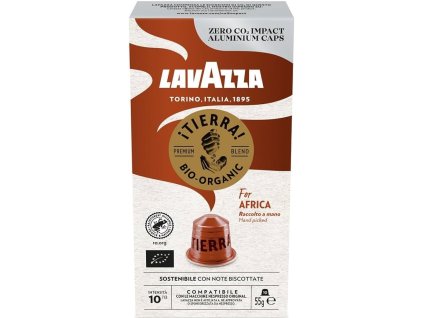 lavazza africa bio organic nespresso 10ks nejkafe cz
