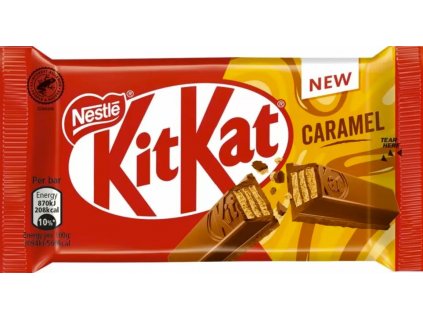 kit kat 4fingers caramel 41,5g nejkafe cz