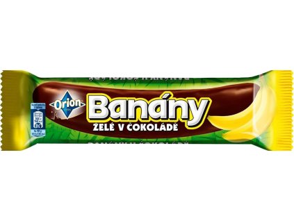 orion banany v cokolade 45g nejkafe cz