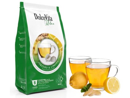 dolce vita bylinny caj zazvorovy s citronem do dolce gusto italfoods nejkafe cz