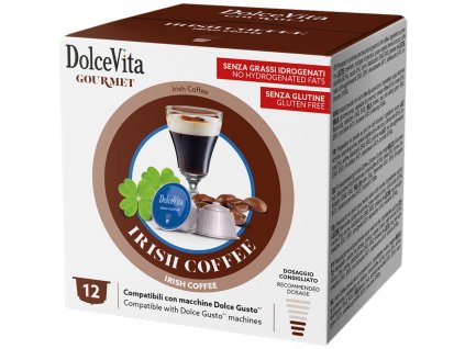 Dolce Vita Cappuccino s Irským Krémem do Dolce Gusto 12 kapslí