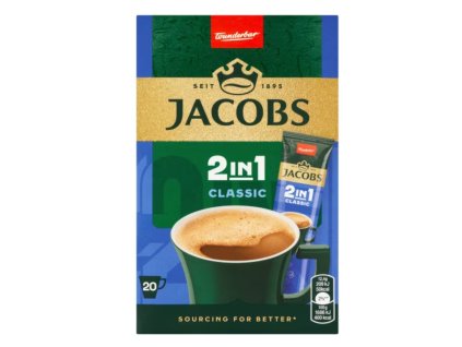 nejkafe mocafino jacobs instant 2in1 20x12.4g
