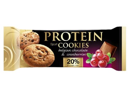 Protein Sport Cookies Belgian Cholate Cranberries nejkafe cz