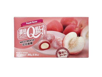 Nejkafe Royal Family Qmochi peach broskev 80g