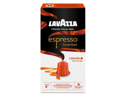 Nejkafe Lavazza Espresso gourmet caramel coffee nespresso 10 kapsli