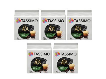 tassimo l or cafe lungo brazil kapsle 16 ks karton 5 baleni