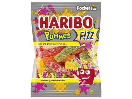 Haribo Pommes Fizz želé kyselé hranolky 100 g
