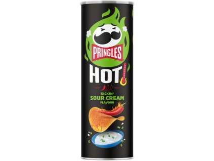 Pringles Hot Kickin Sour Cream 160g