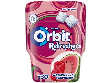 Wrigley's Orbit Refreshers Malina Meloun dražé dóza 67g