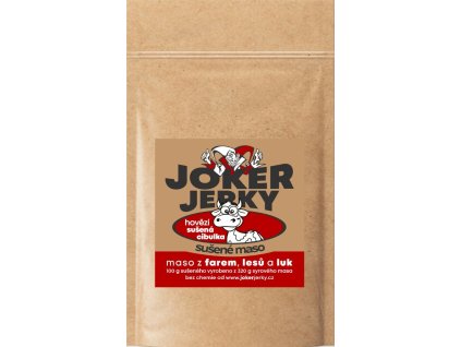 joker jerky hovezi sus cibulka nejkafe