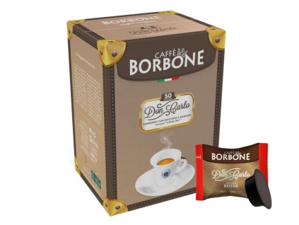 kapsle caffe borbone rossa do lavazza a modo mio 50 ks