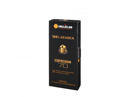 kapsle guglielmo lespreso70 gold kompatibilni s nespresso 10kusu