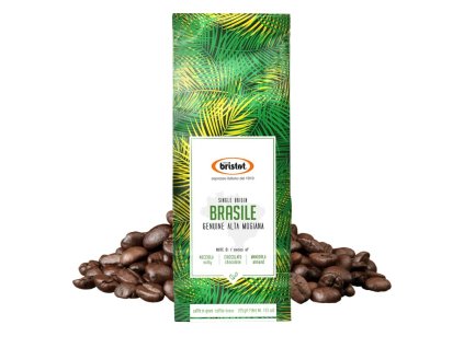 bristot brasile alta mogiana zrnkova kava 225g nejkafe cz