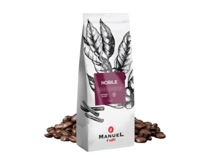 manuel caffe nobile zrnkova kava 500g