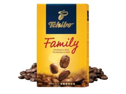 zrnkova kava tchibo family 1kg 2