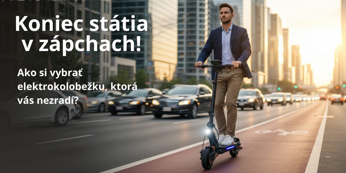 Viac než len trend: Ako si podmaniť mesto na elektrickej kolobežke a nespáliť sa pri kúpe?