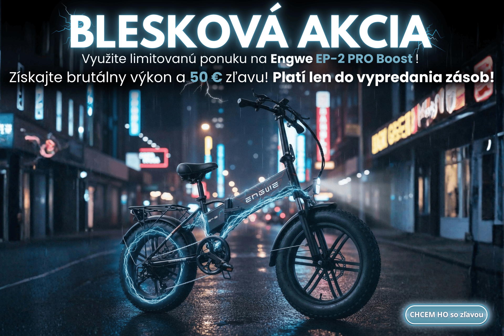 Akcia 50€ ENGWE EP-2 PRO Boost