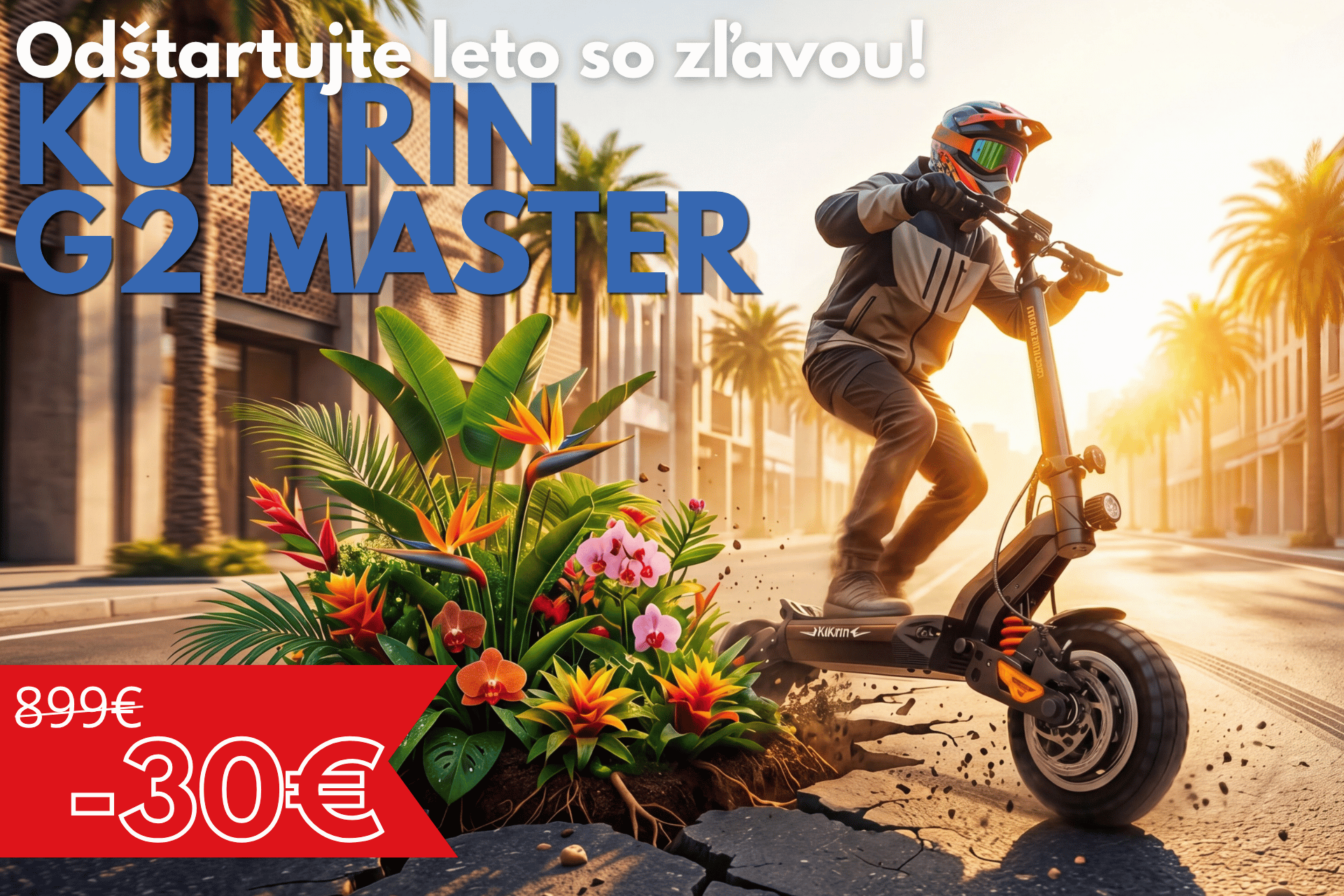 Letná akcia -30€ KUKIRIN G2MASTER