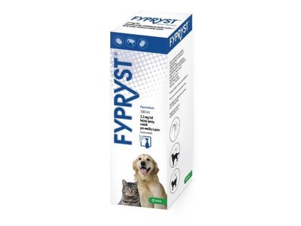 Fypryst 2,5 mg/ml kožný spray pre mačky a psov 100 ml