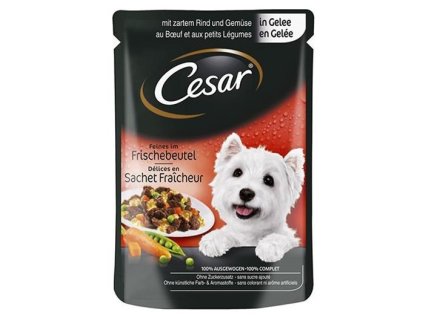 Mars CESAR kapsička dog jemné hovädzie so zeleninou 100 g