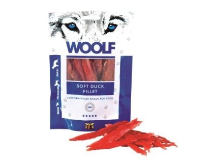 Pamlsok Woolf Dog Duck Jerky Soft Fillet 100 g
