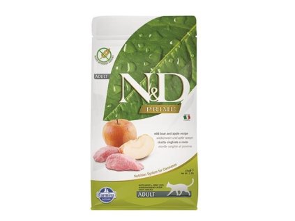 Farmina N&D cat PRIME adult boar&apple 1,5 kg