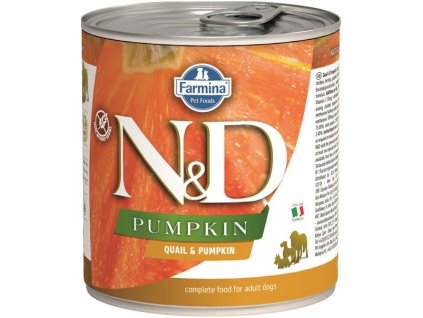 Farmina N&D dog PUMPKIN & Quail konzerva 285 g