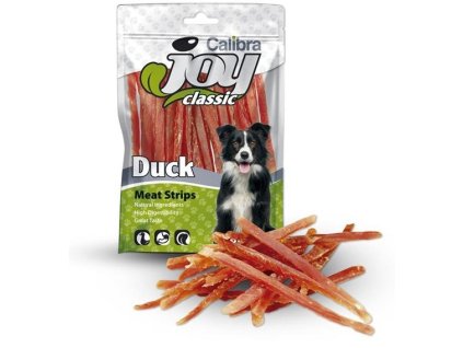 Pamlsok CALIBRA Joy DOG Classic Duck stripes 80 g