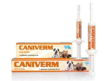 Caniverm perorálna pasta 4 ml