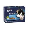 Nestlé FELIX Fantastic cat Multipack výber z rýb želé kapsička 12x85 g