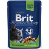 BRIT Premium cat Kapsička Sterilised Chicken Slice 100 g