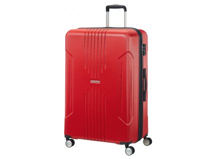 3261372 american tourister track lite spinner 78 exp flame red